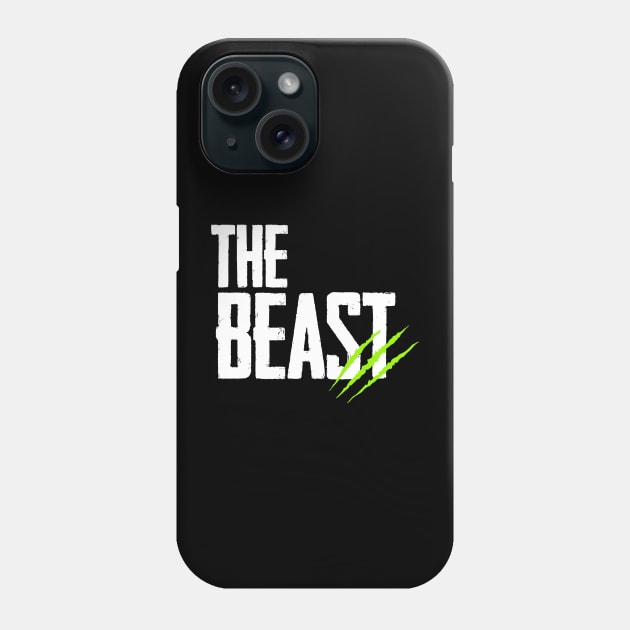 The Beast high fashion black and green tee Phone Case by ALAN VEL