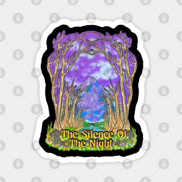 The silence of the night. Magnet by Virtual Designs18