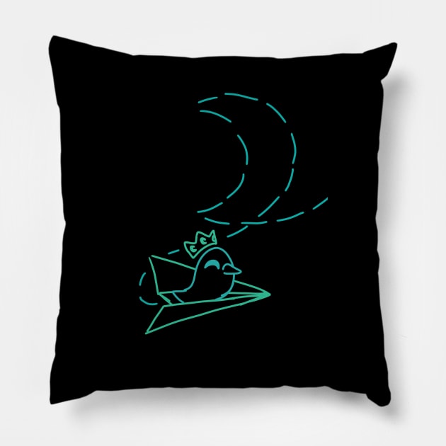 MoonAir Pillow by NullaVen