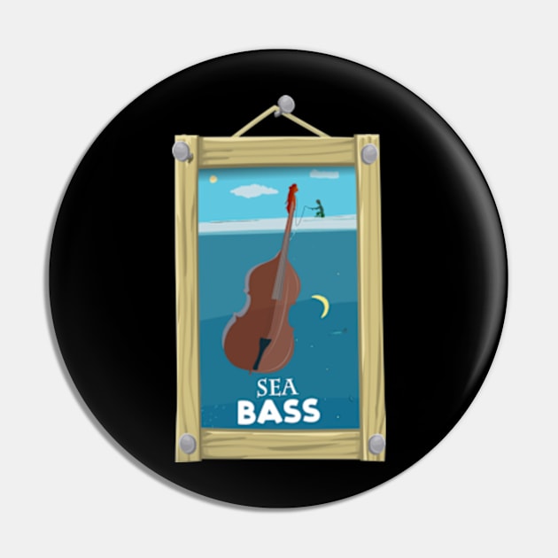 Sea Bass Pin by Worldengine