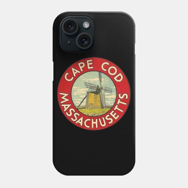 Cape Cod Massachusetts Vintage Phone Case by Hilda74