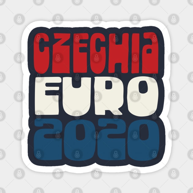 Czech Republic  / Euro 2020 Football Fan Design Magnet by DankFutura