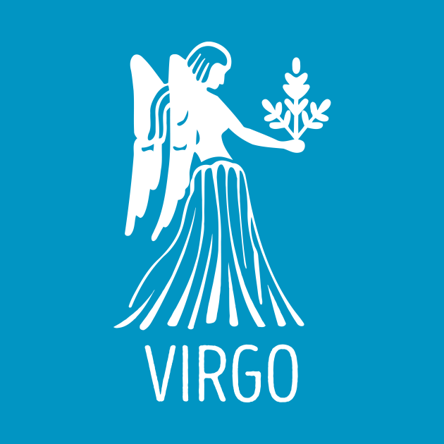 Astrological Zodiac Tee Shirts - Virgo the Maiden - Virgo Zodiac Sign ...