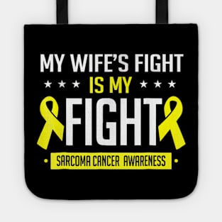 My Wife Sarcoma Cancer Awareness Tote