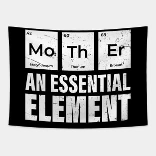 Womens Mother Periodic Table Elements of a Mother's Day Tapestry