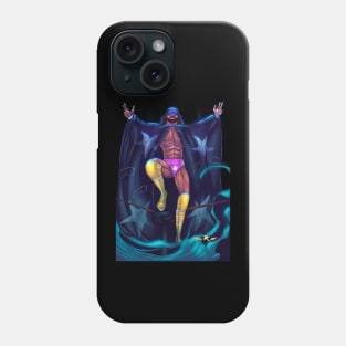 Macho madness wrestling art Phone Case