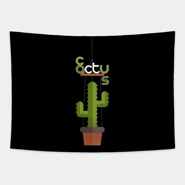 Cactus plant Tapestry by TotaSaid