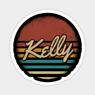 Kelly Vintage Text Magnet