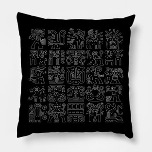 ANCIENT alien text relics theory Pillow