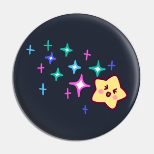 Sparkly Star Pin