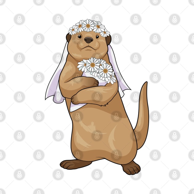 Otter Bride Flower Wedding by Markus Schnabel