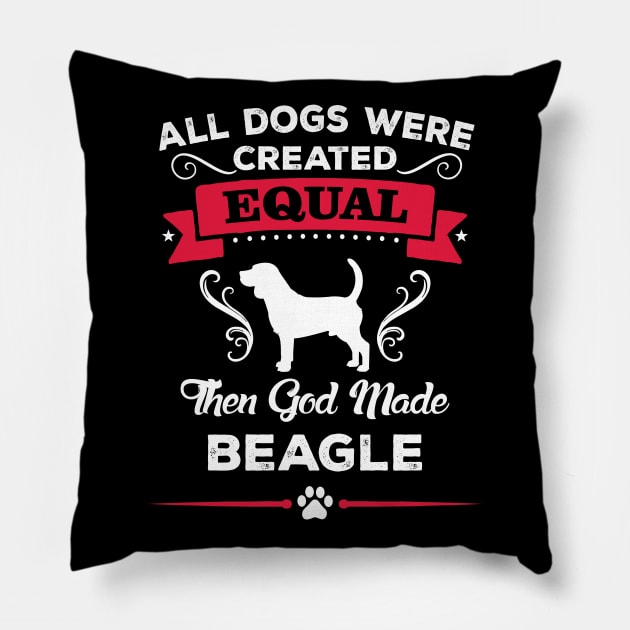 Beagle Pillow by Republic Inc