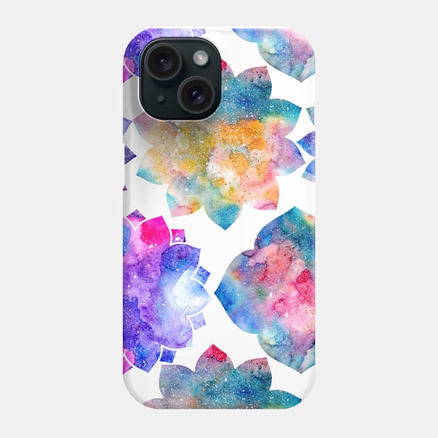 Watercolor Flower Ornament Phone Case by MarinaDemidova