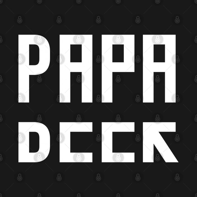 PAPA Turns Into BEER - Father's Day Gift by sheepmerch