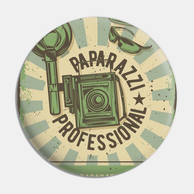 Professional Paparazzi Retro 01 Pin by Creatum