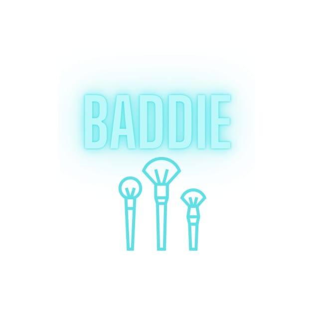 Baddie - White/Blue by Princess Things