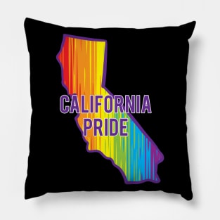 California Pride LGBTQ Pillow