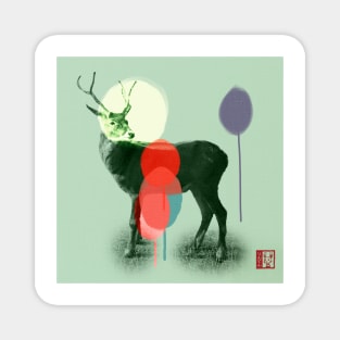 Deer Twilight Magnet