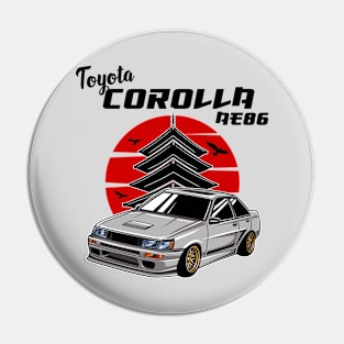 Toyota Corolla AE 86 Pin