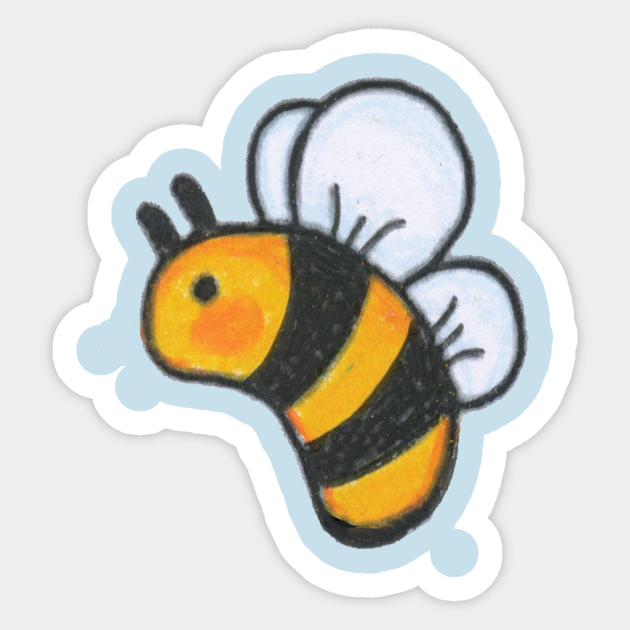 Download Bee Cute Bee Sticker Teepublic
