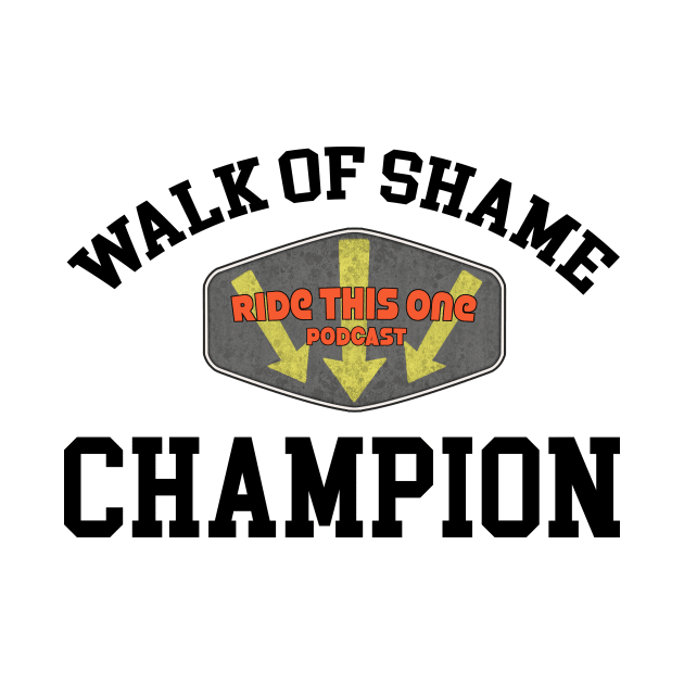 Walk of Shame Champion - light colors by RideThisOne