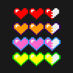 Pixel Hearts T-Shirt