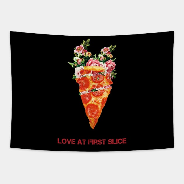 Love at first slice Tapestry by reesea