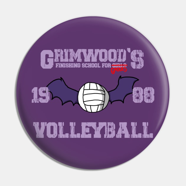 Grimwood's Volleyball- Sibella Dracula Pin by ClaytoniumStudios94