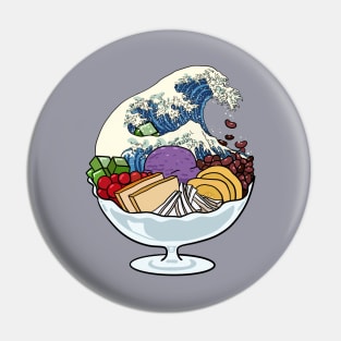 COLORFUL HALO-HALO FILIPINO FOOD STICKER Pin