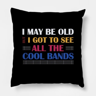 I May Be Old But Got to See Cool Pillow