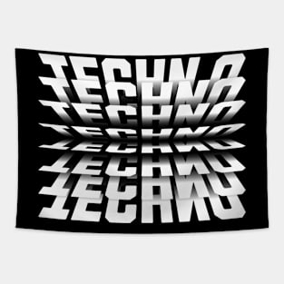 TECHNO  - 3D illusion Tapestry