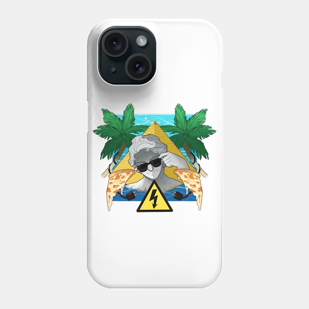 Summer Vapors (FULL IMAGE) Phone Case by imprintinginc