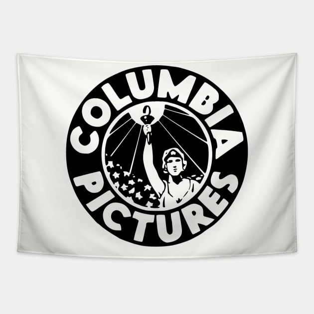 Columbia Pictures Logo 1933 Tapestry by MovieFunTime