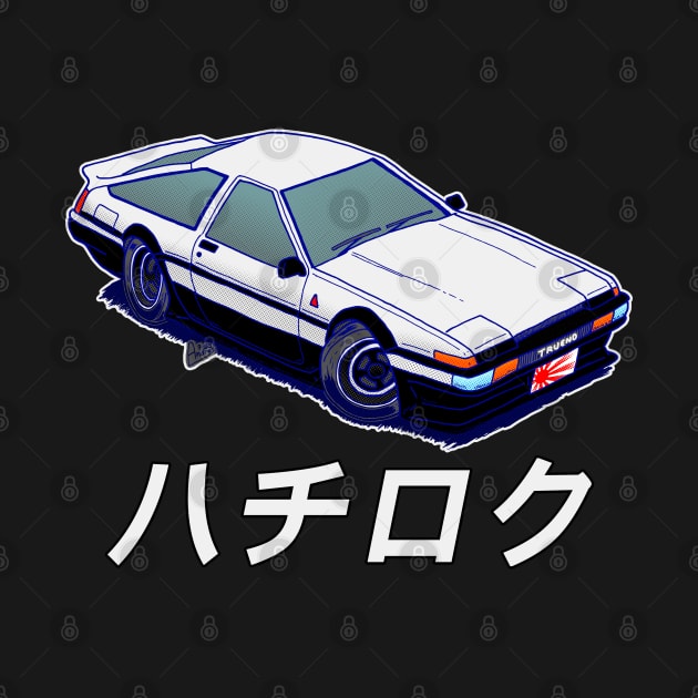 The Legendary Initial D aka Toyota AE86 by Andres7B9