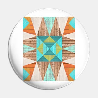 Faded Fall Patchwork Pin