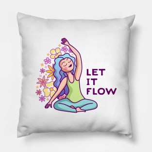 Let It Flow Pillow