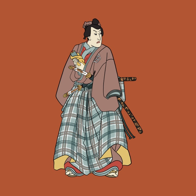 Japanese Samurai 3 by IdinDesignShop