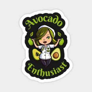 Avocado Enthusiast Magnet