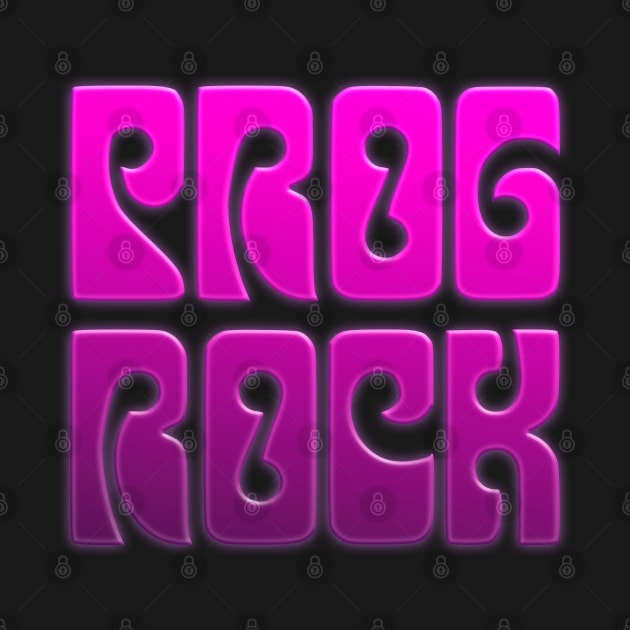 Prog Rock • Retro Styled Design by DankFutura