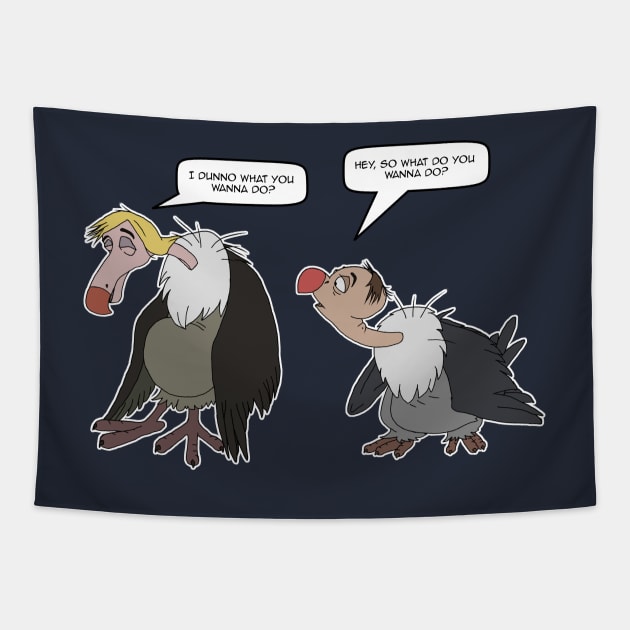 Vultures - I dunno what do you wanna do? Tapestry by BridgetKBrule