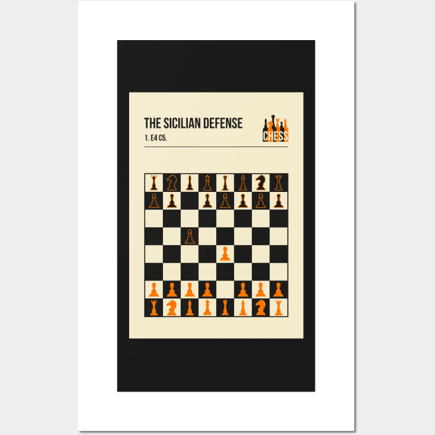 Italian Game Chess Opening Print Chess Poster Chess Gift 