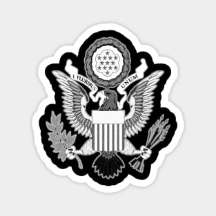 EAGLE. UNITED STATES COAT OF ARMS. SAMER BRASIL Magnet