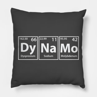 Dynamo (Dy-Na-Mo) Periodic Elements Spelling Pillow