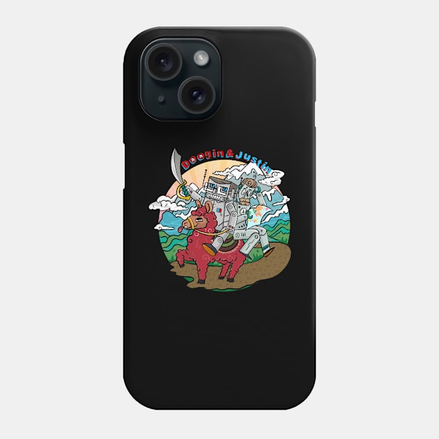 Doogin and Justin ONWARD! Phone Case by Happy Underground Productions