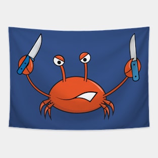 Stabby Crabby Tapestry