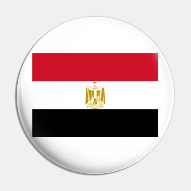 Flag of Egypt Pin by COUNTRY FLAGS