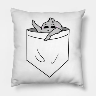 Pocket Cryptid: Fresno Nightcrawler Pillow