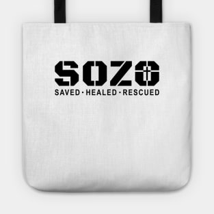 Sozo Greek for Saved, Healed, Rescued; Salvation and Beyond Tote