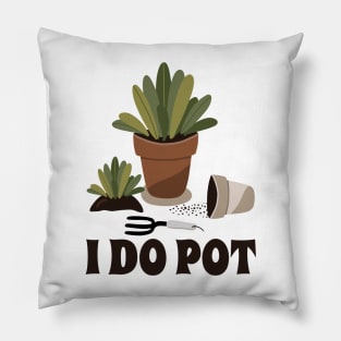 i do pot Pillow