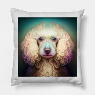 Fractal Design of A French Poodle Pillow